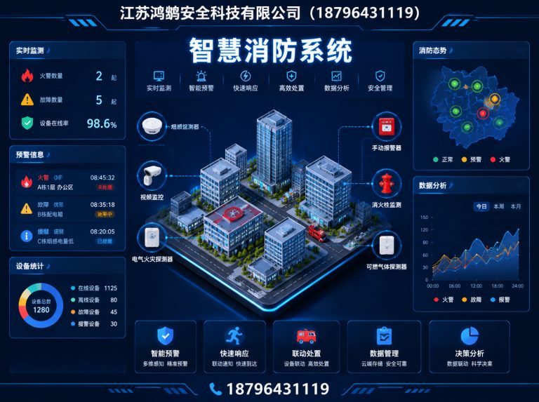 天水智慧消防系统展示图