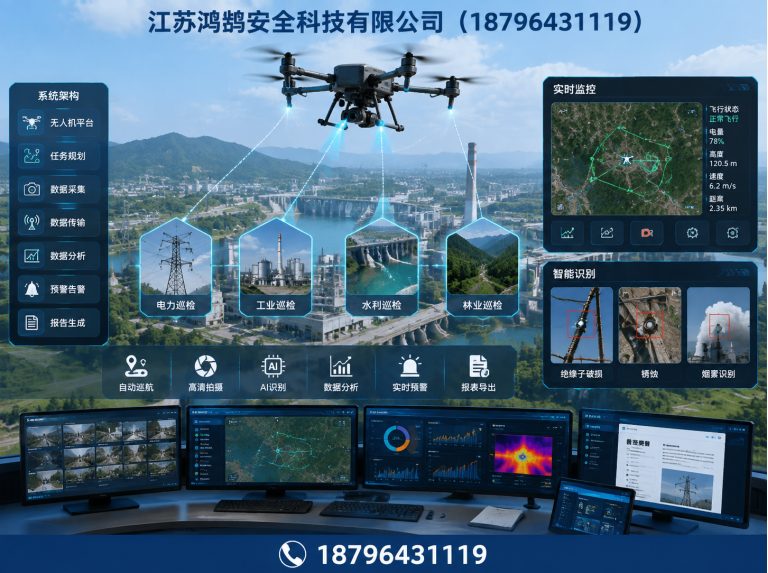 天水无人机巡检系统展示图